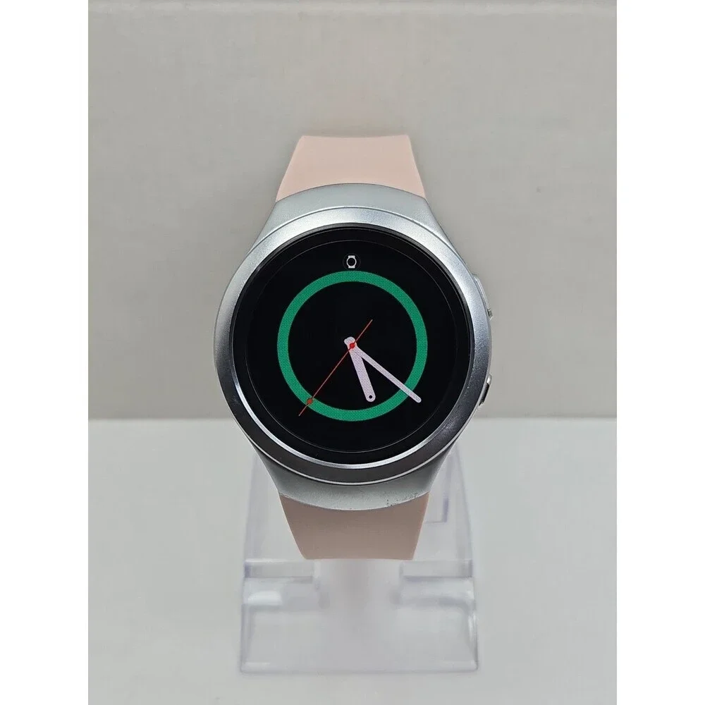 Samsung Gear S2 SM R730A 3G GPS Heart Rate Smartwatch Tested Working USA - Read
